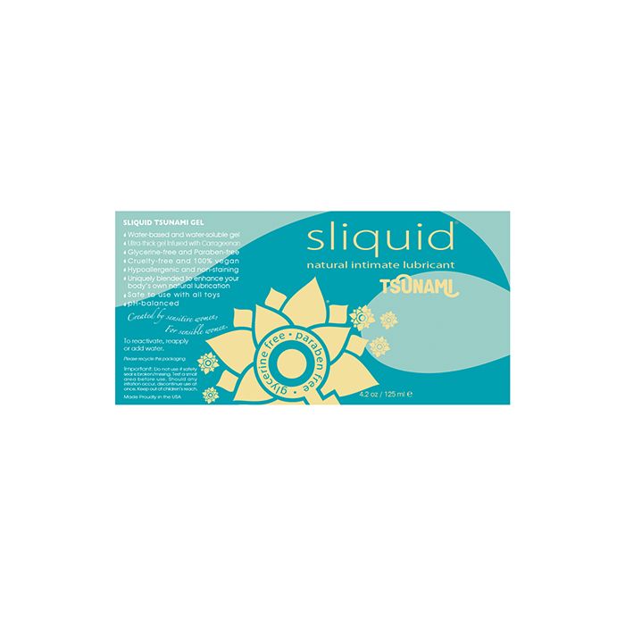 Sliquid Tsunami Water-Based Gel Lubricant