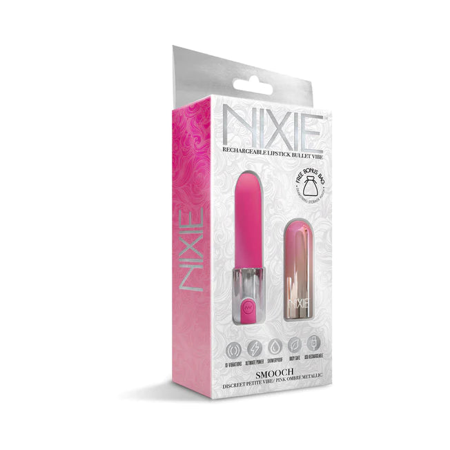 Nixie Smooch Rechargeable Lipstick Vibrator