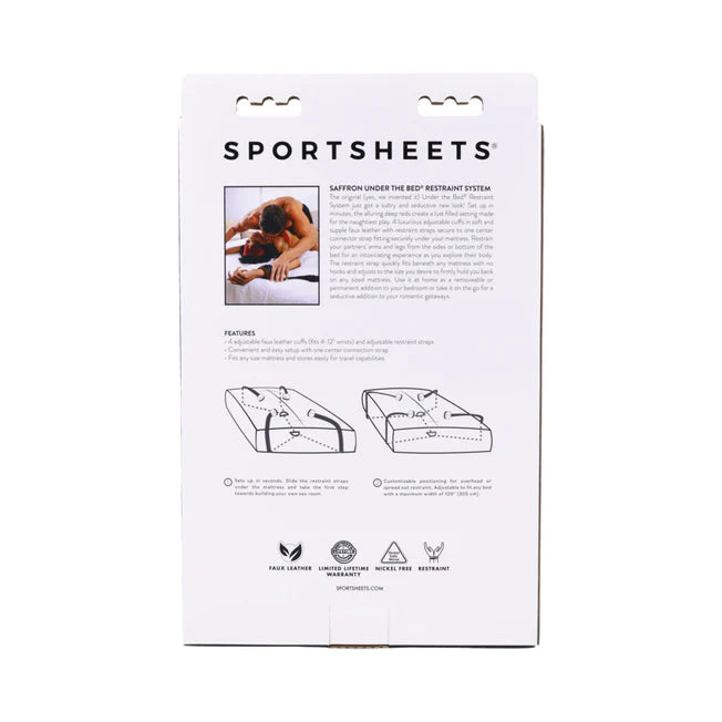 Sportsheets Saffron Under the Bed Restraint System
