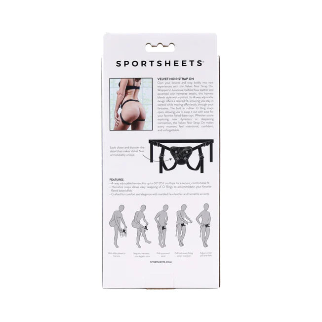 Velvet Noir Strap On