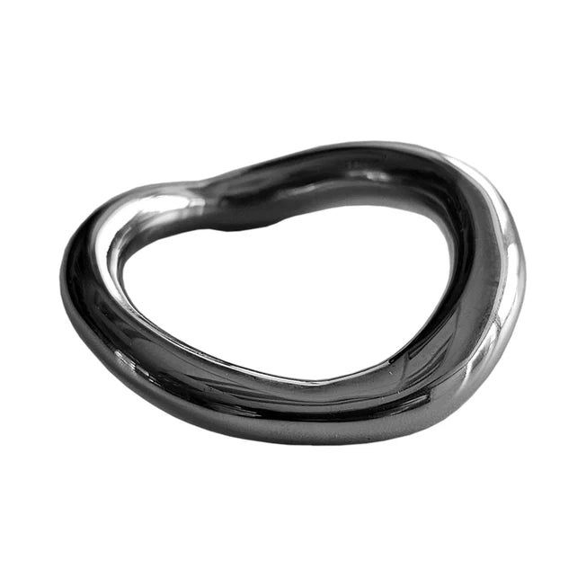 Stainless Steel Ergonomic Cock Ring