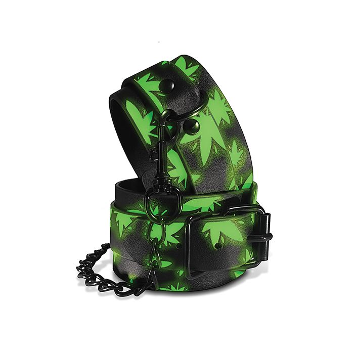 Stoner Vibes Glow in the Dark Ankle Cuffs