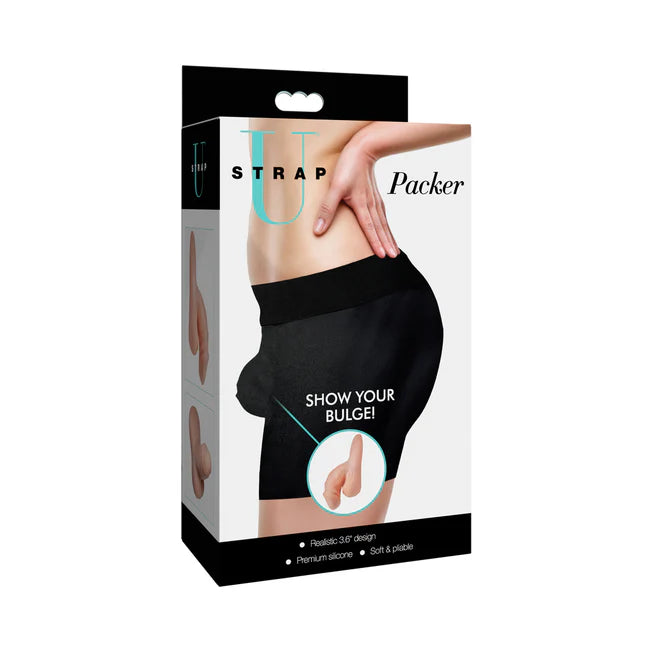 Strap U Silicone Packer Dildo