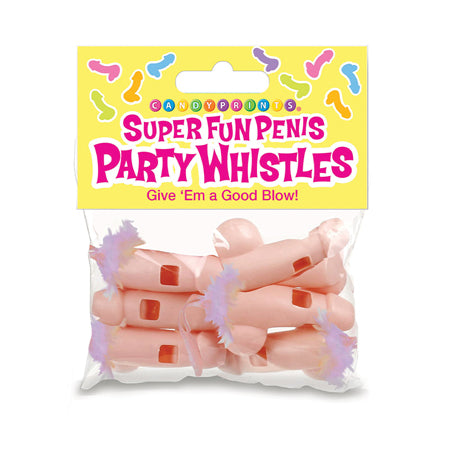Super Fun Penis Multicolor Party Straws - Pack Of 8