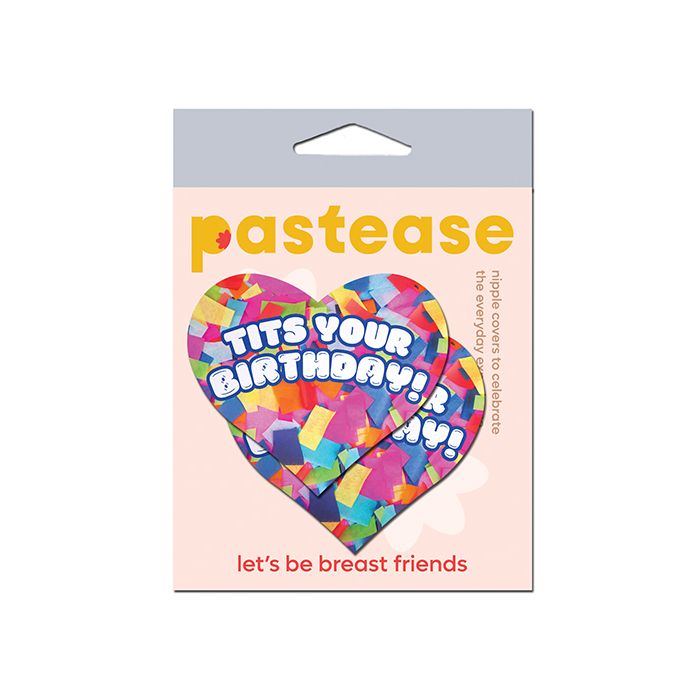Tits Your Birthday Heart Pasties