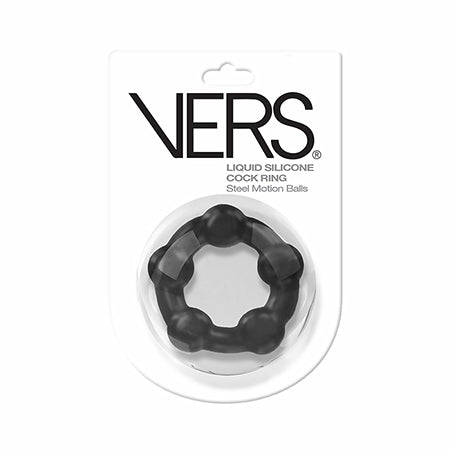 Vers Silicone Cockring with Motion Balls – Tazzle