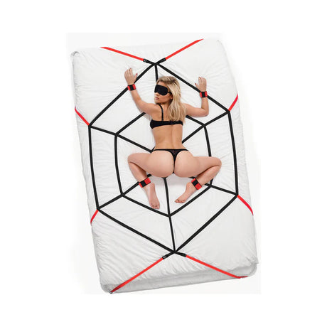 Webbed Up Bedspreader Restraint System