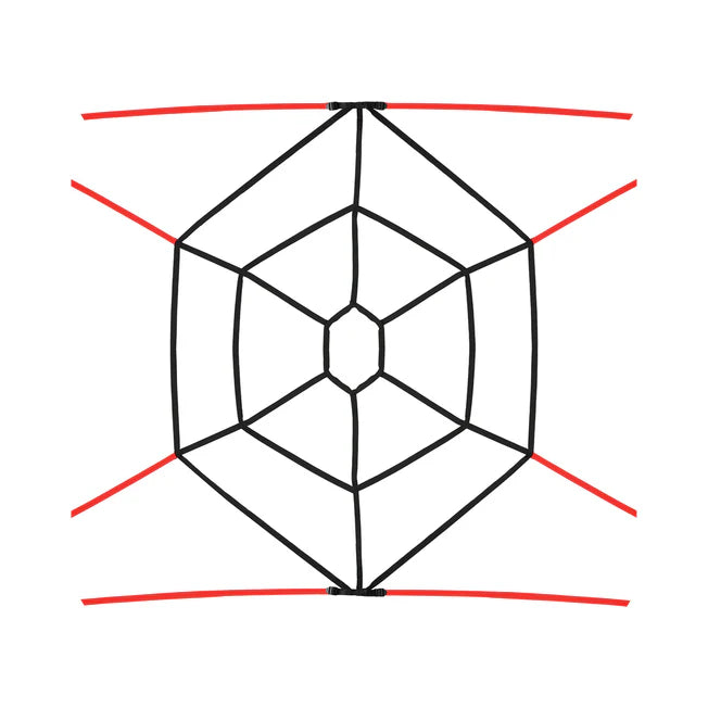 Webbed Up Bedspreader Restraint System