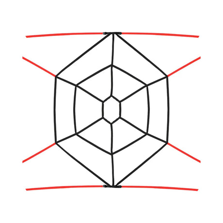Webbed Up Bedspreader Restraint System