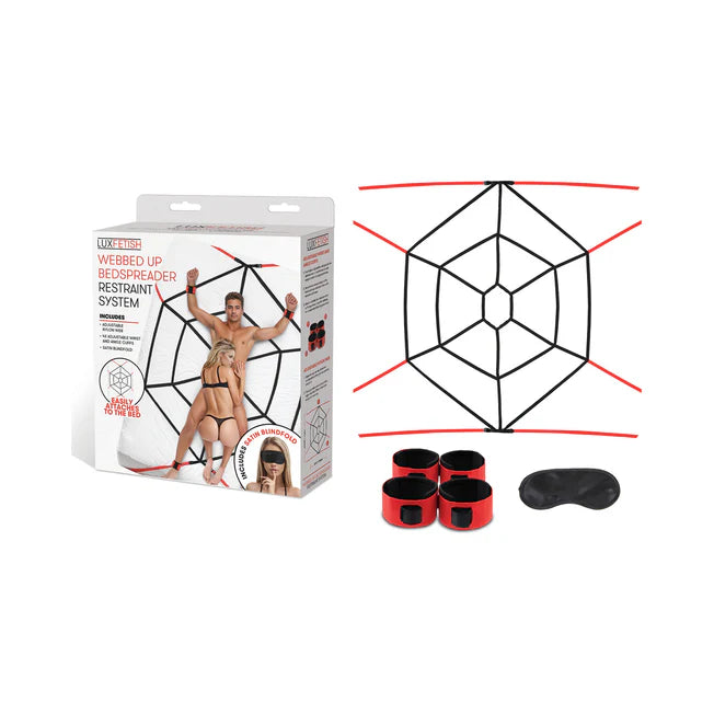 Webbed Up Bedspreader Restraint System