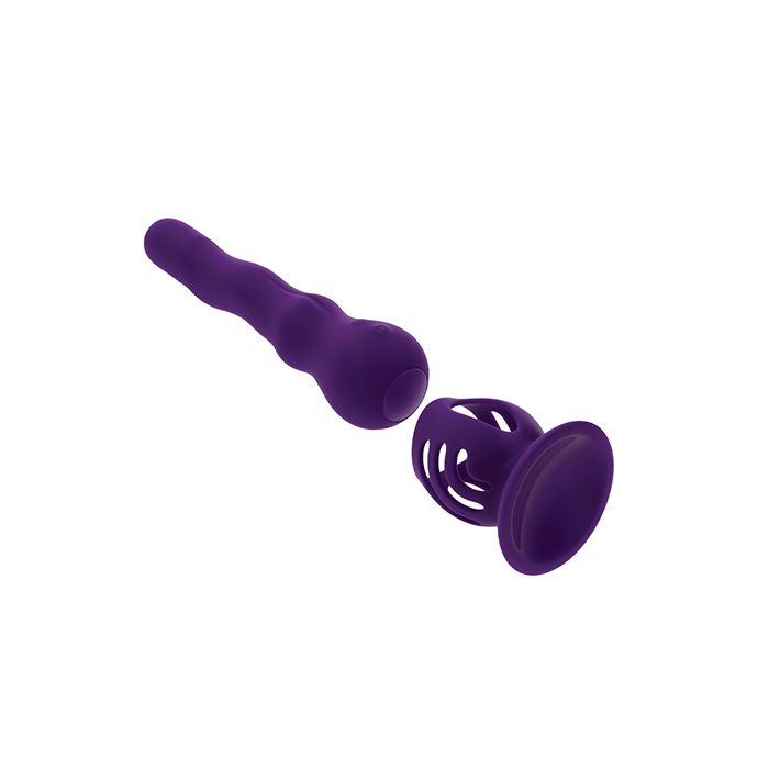 Playboy Wiggle It Purple Silicone Wiggling Vibrator