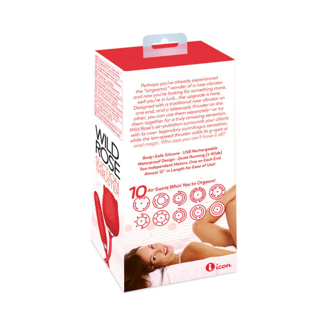 Wild Rose Suction Thruster Rose Vibrator