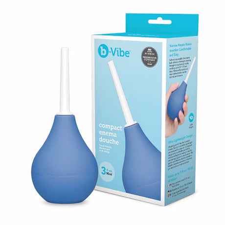 bvibe Compact Enema Douche in blue