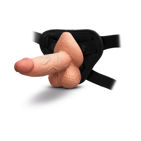Slipskin Realistic Girthy Silicone Dildo 6 inch