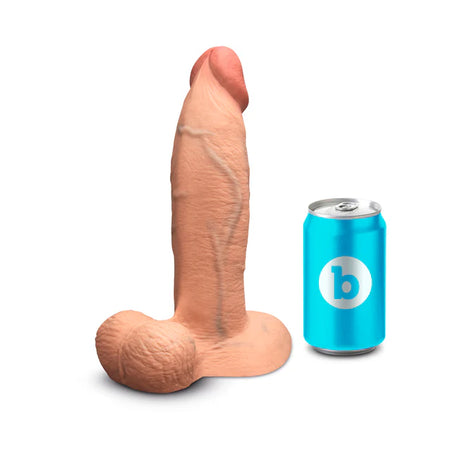 Slipskin Realistic Girthy 9 Inch Dildo
