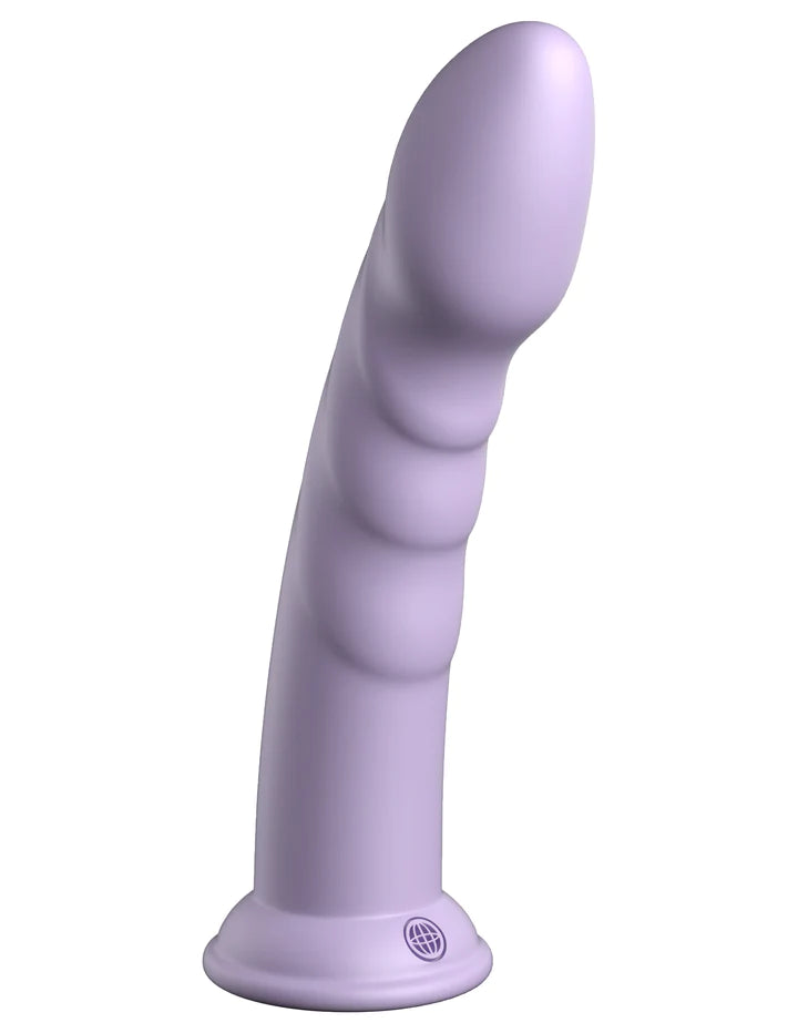Dillio Super Eight 8 in. Platinum Silicone Dildo - All Colors