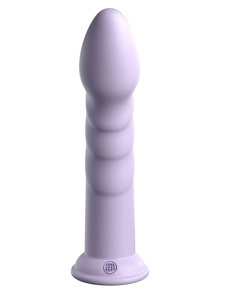 Dillio Super Eight 8 in. Platinum Silicone Dildo - All Colors
