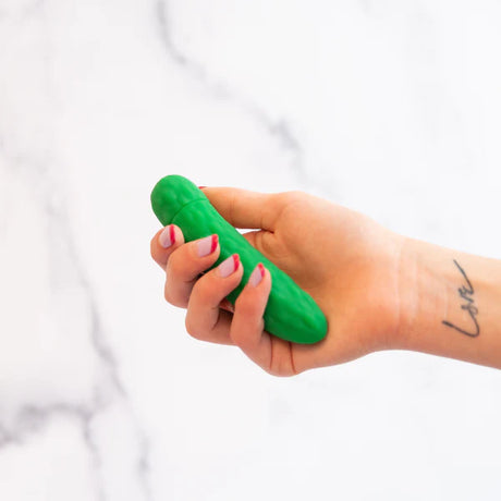 Emojibator Pickle Emoji Vibrator