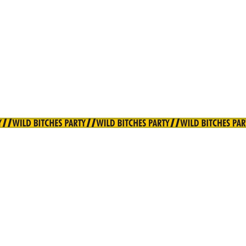 Wild Bitches Caution Party Tape - 100'