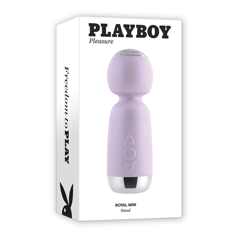 Playboy Royal Mini Wand Vibrator