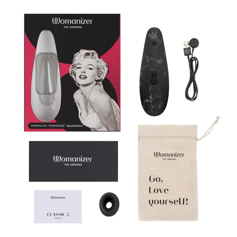 Womanizer X Marilyn Monroe Special Edition Vibrator - All Colors
