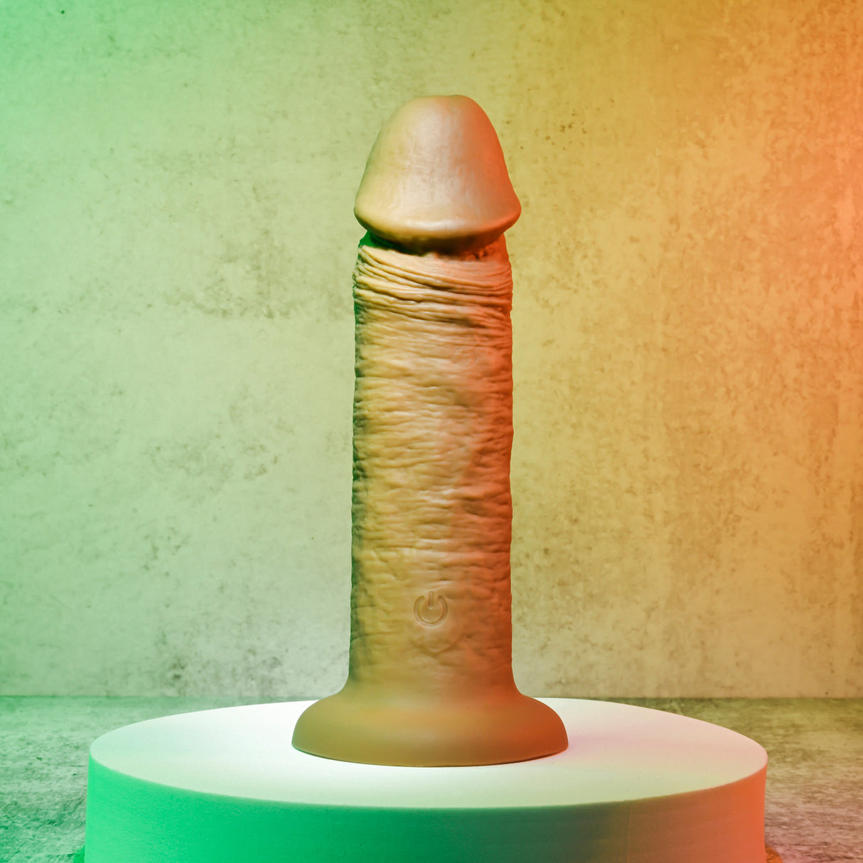 Evolved Rechargeable Vibrating 6 in. Silicone Dildo