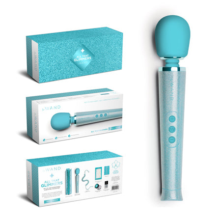 Le Wand All that Glimmers Set Vibrators Blue