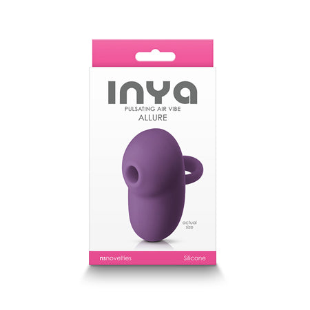 INYA Allure Pulsating Air Vibe Clitoral Stimulator  Purple