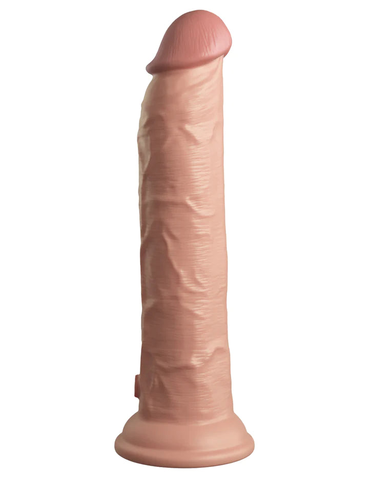 King Cock Elite 9 in. Dual Density Silicone Realistic Dildo