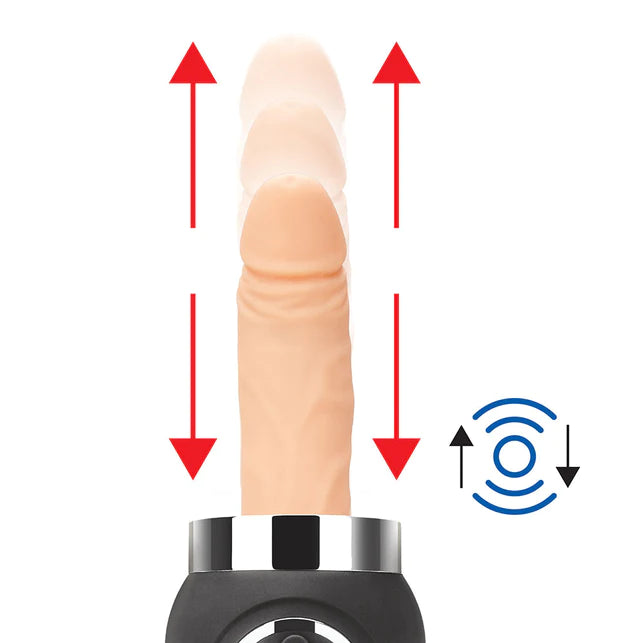 Thrusting Remote-Controlled Rechargeable Compact Sex Machine