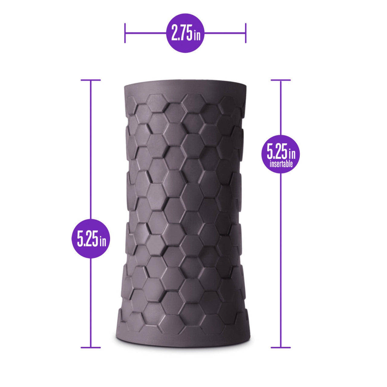 M Elite Platinum Hekx Silicone Stroker