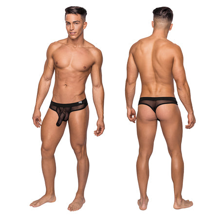 Hoser Hose Thong Black - S/M