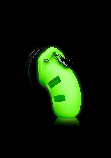 Ouch! Model 20 Glow In The Dark Chastity Cock Cage 3.5"
