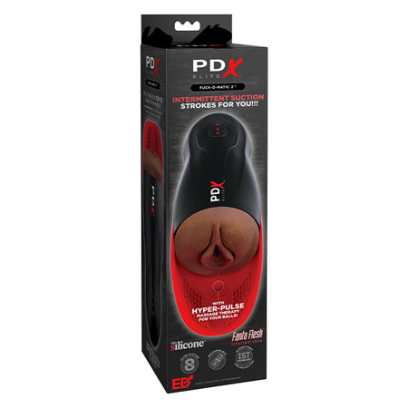 PDX Elite Fuck-O-Matic 2  Auto Stroker with Silicone Pulsation Cradle