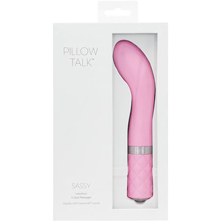 Pillow Talk Sassy G-Spot Vibrator - Teal - Pink