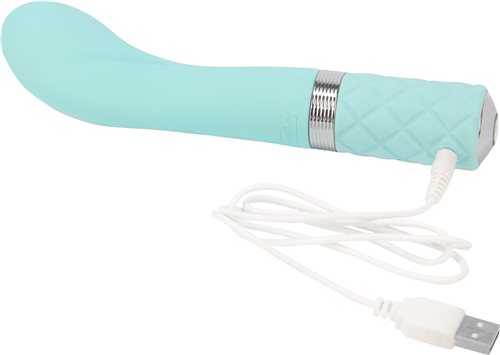 Pillow Talk Sassy G-Spot Vibrator - Teal - PinkPillow Talk Sassy G-Spot Vibrator - Teal - Pink