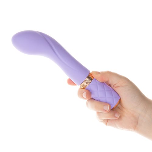 Pillow Talk Special Edition Purple Racy Mini Massager With Swarovski Crystal