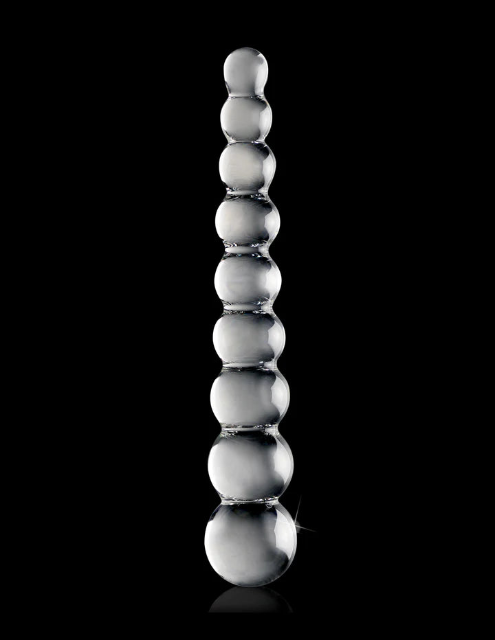 Icicles No. 2 Beaded Glass Plug