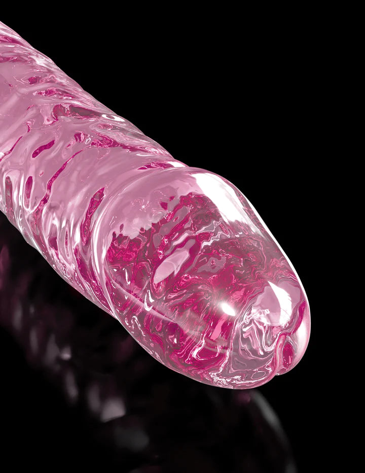Icicles No. 86 Glass Dildo With Suction Cup 7 inch