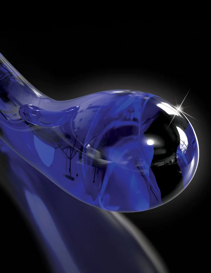 Icicles No. 89 Glass G-Spot/P-Spot Massager With Suction Cup