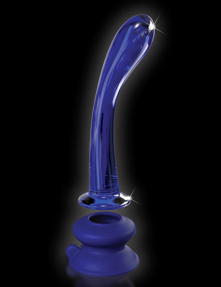 Icicles No. 89 Glass G-Spot/P-Spot Massager With Suction Cup