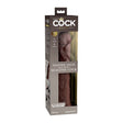 King Cock Elite 11 in. Dual Density Silicone Realistic Dildo