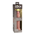 King Cock Elite 9 in. Dual Density Silicone Realistic Dildo