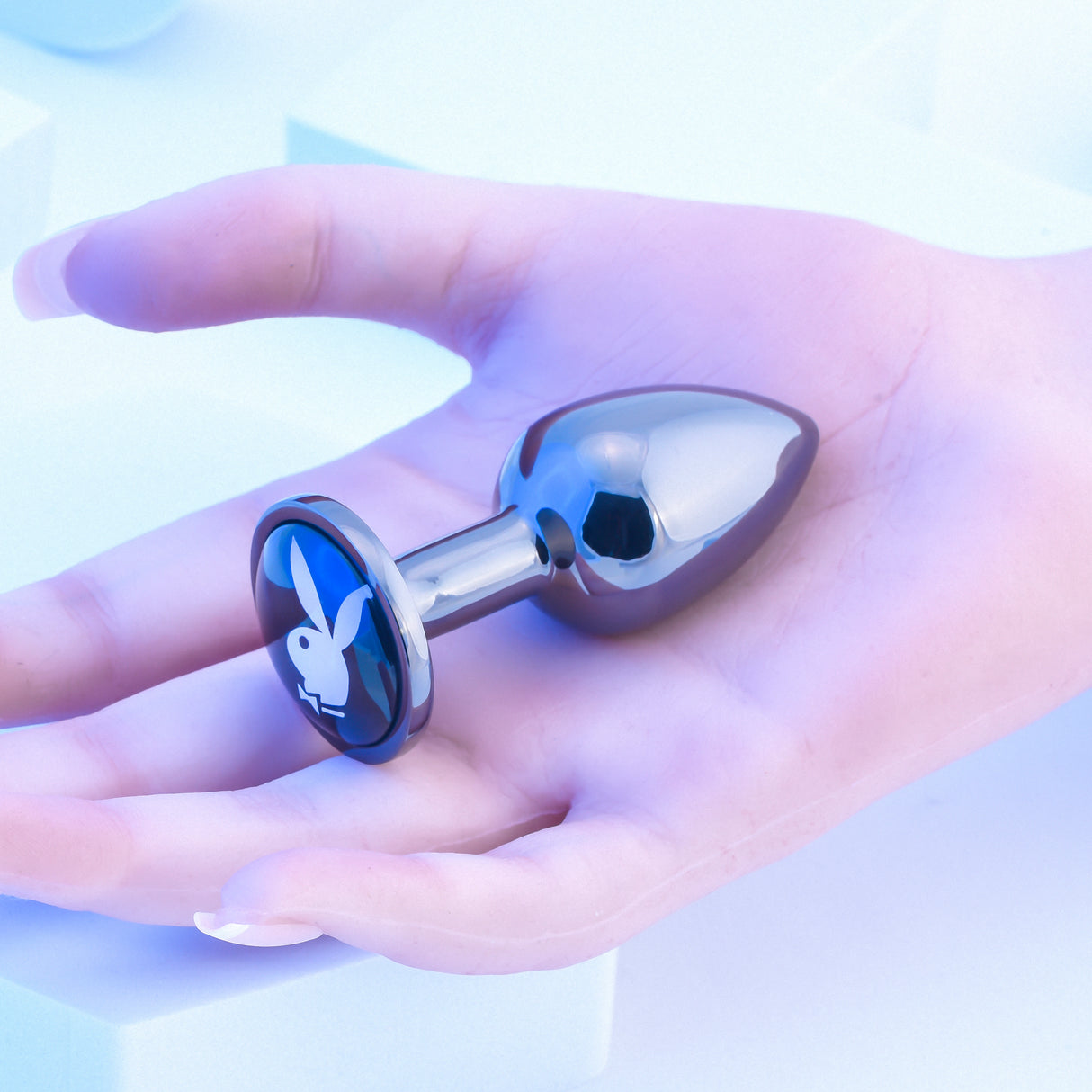 Playboy Tux Small Metal Anal Plug