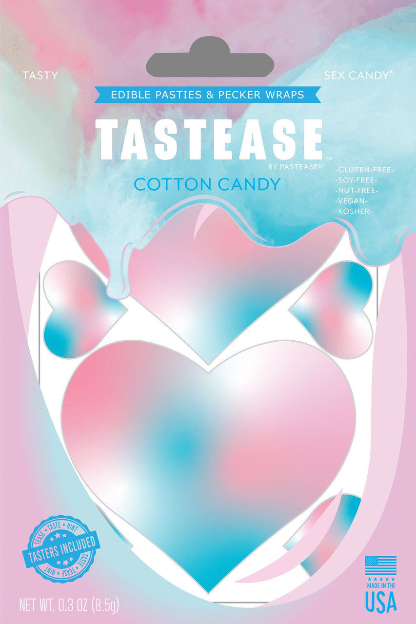 Tastease by Pastease Cotton Candy Edible Pasties & Pecker Wraps – Tazzle