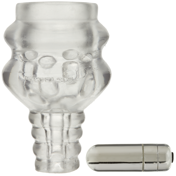 The Super Ball Sucker ULTRASKYN™ Clear Stroker