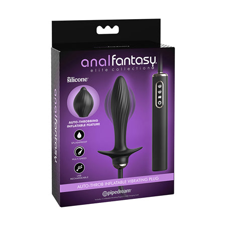 Anal Fantasy Elite Auto-Throb Inflatable Vibrating Plug