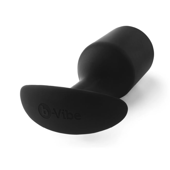 b-Vibe Snug Plug 6 Weighted Butt Plug - Black
