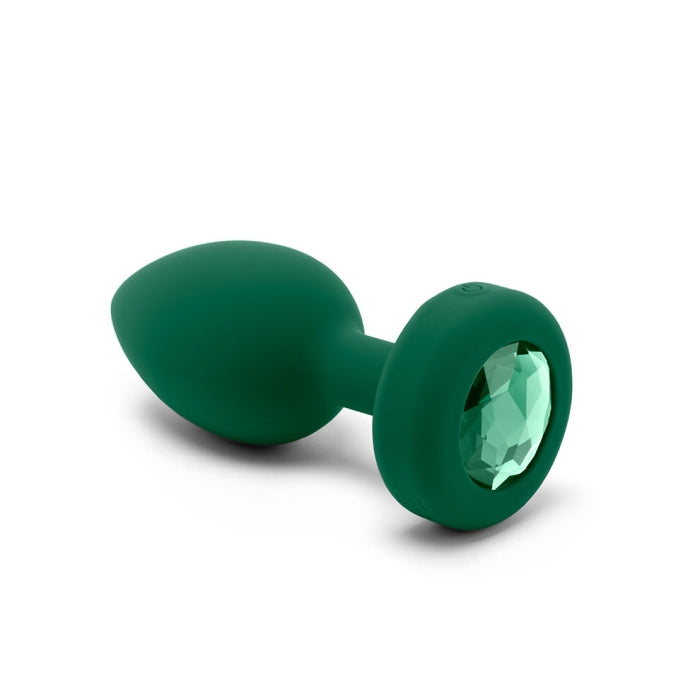 b-Vibe Vibrating Jewels Butt Plug - Remote Control - (M/L)