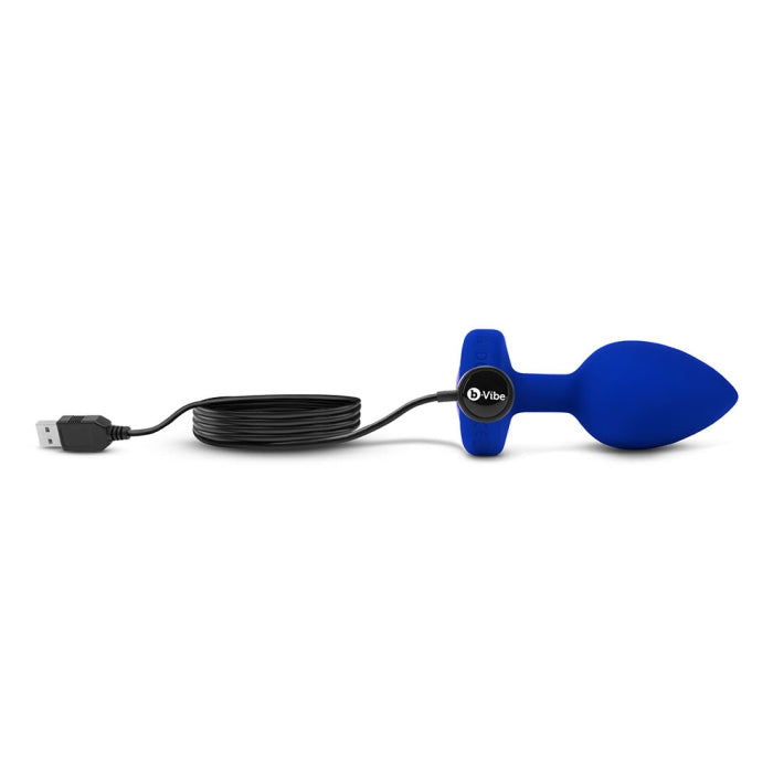 b-Vibe Vibrating Jewels Butt Plug - Remote Control - (L/XL)